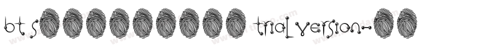 BT Speartooth TRIAL VERSION字体转换